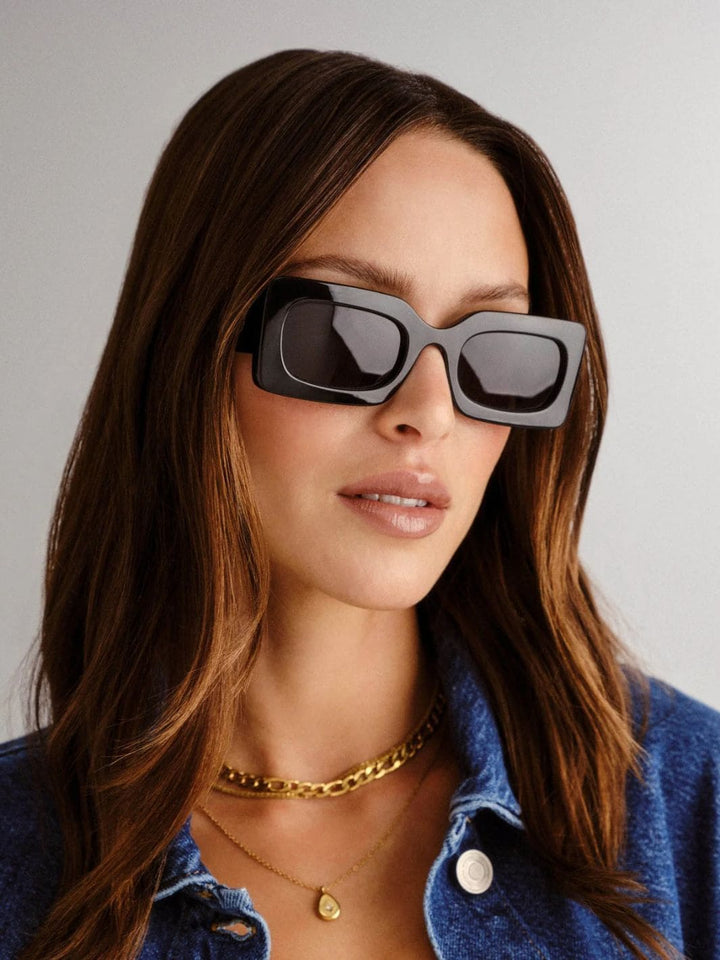 Le Specs Sunglasses Oh Damn! in Black | Twentyseven Toronto