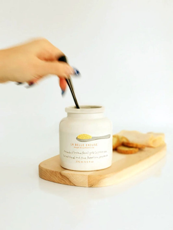 La Belle Excuse Old-Fashioned Mustard - Roasted Fennel and Pink Peppercorn | 270ml | Twentyseven Toronto