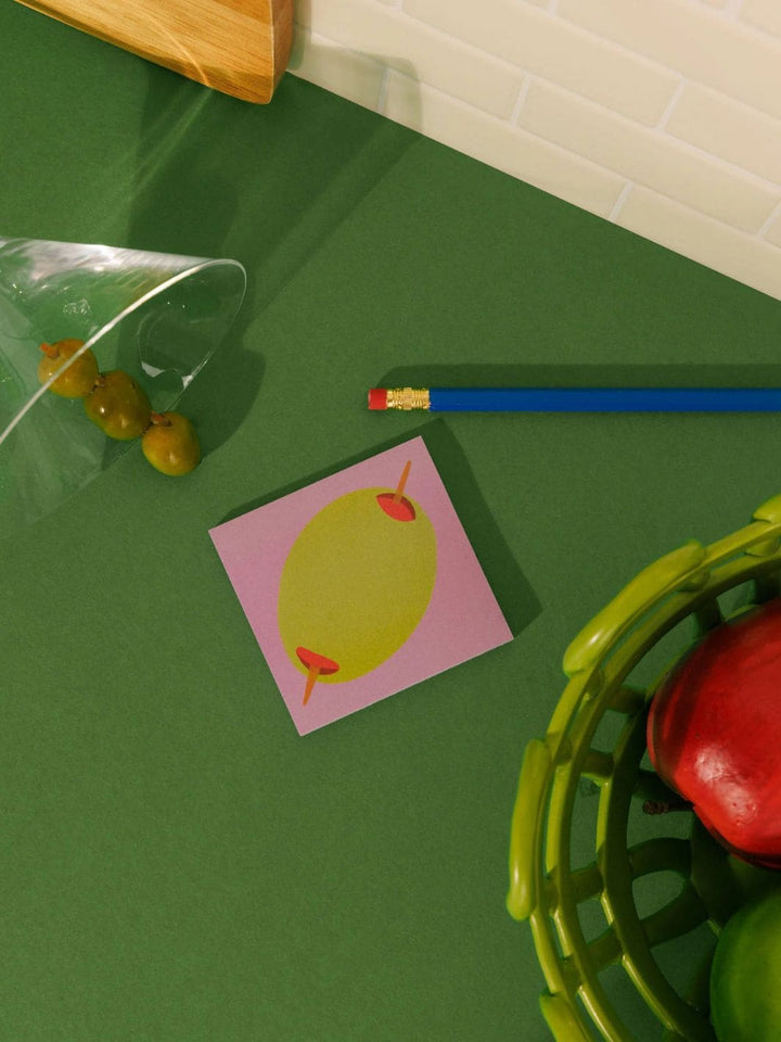 Mel Andrel Olive Sticky Notes | Twentyseven Toronto