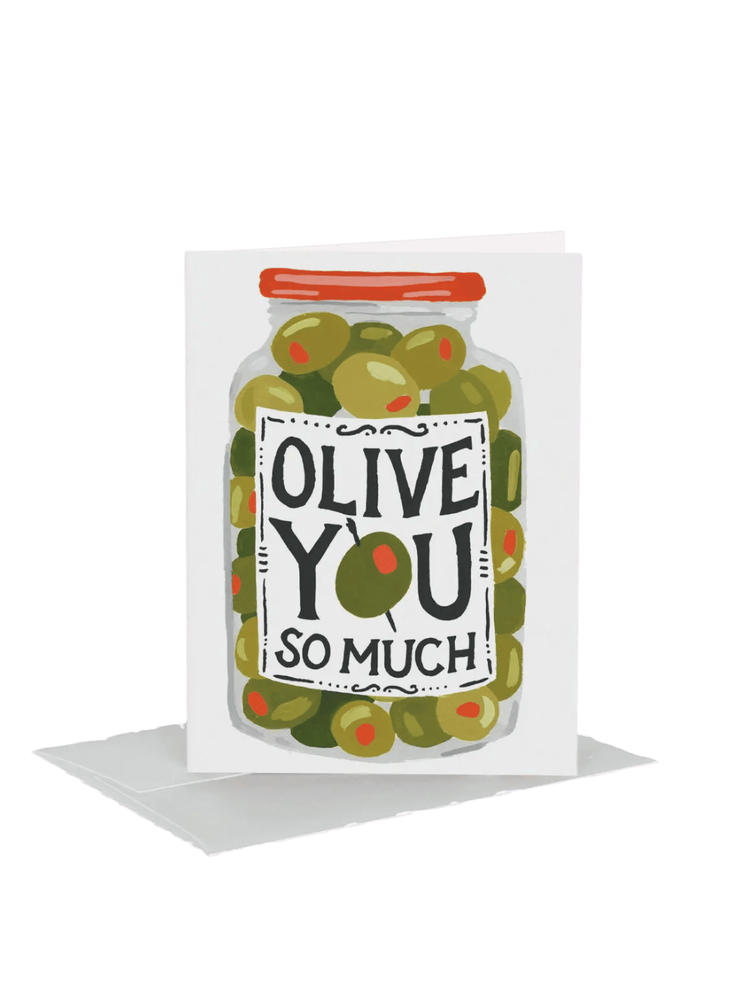 Idlewild Co. Olive You Greeting Card | Twentyseven Toronto