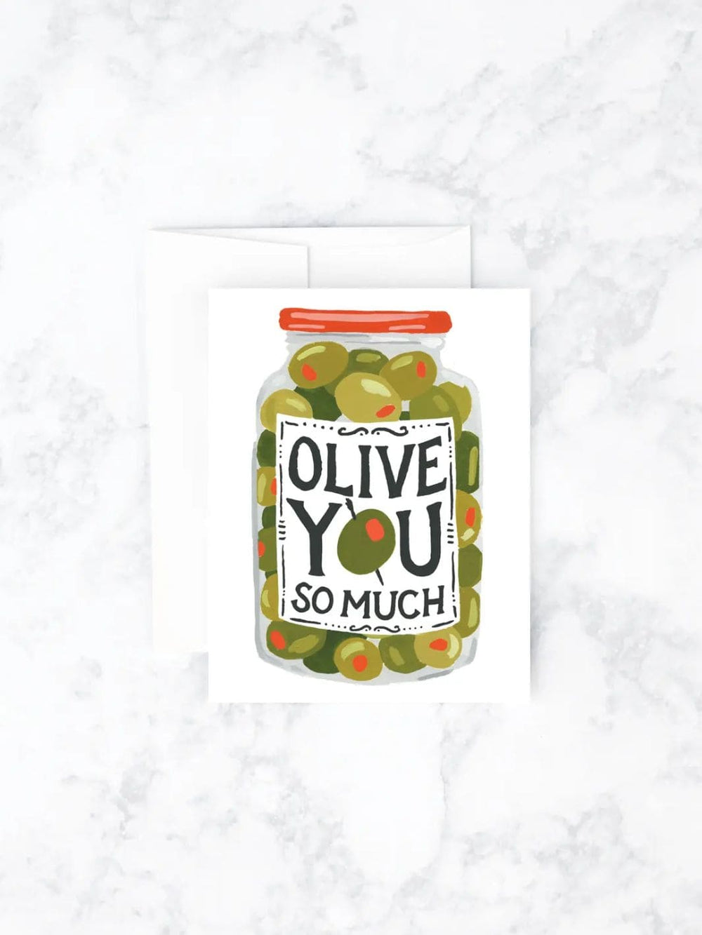 Idlewild Co. Olive You Greeting Card | Twentyseven Toronto