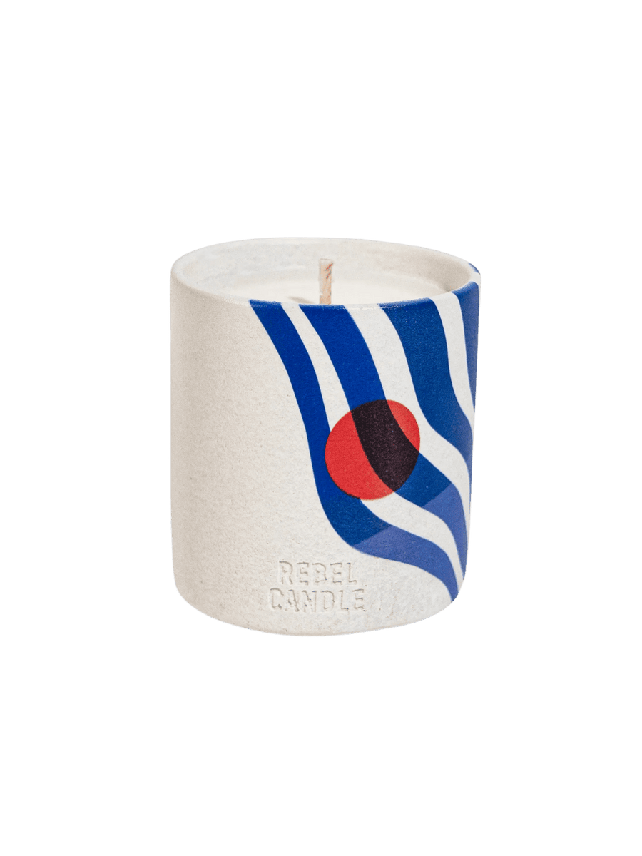 Maison Matine Onde Urbaine Scented Candle with colourful design 160g | Twentyseven Toronto