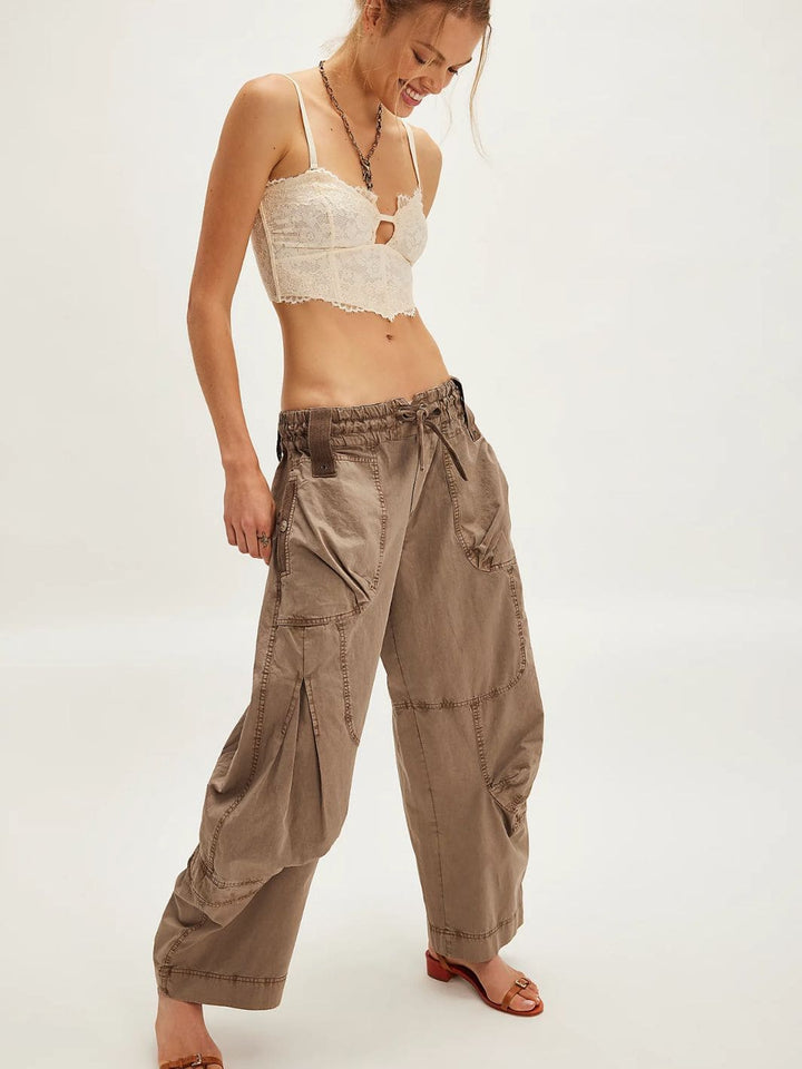 Free People We the Free Onset Cargo Pants in Dusted Cocoa | Twentyseven Toronto