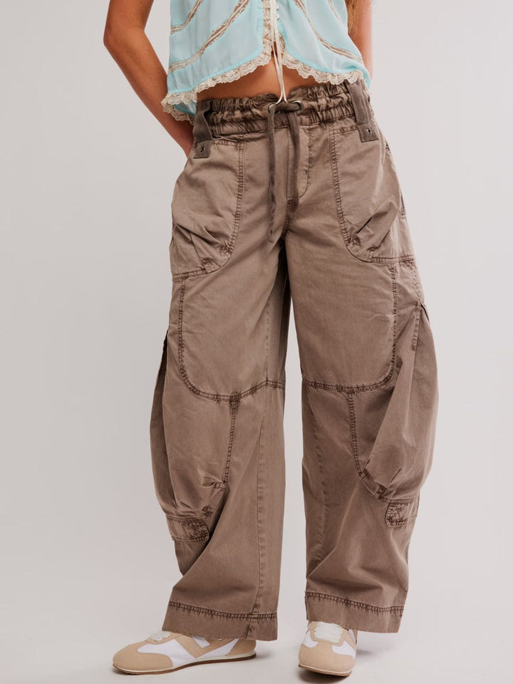 Free People We the Free Onset Cargo Pants in Dusted Cocoa | Twentyseven Toronto