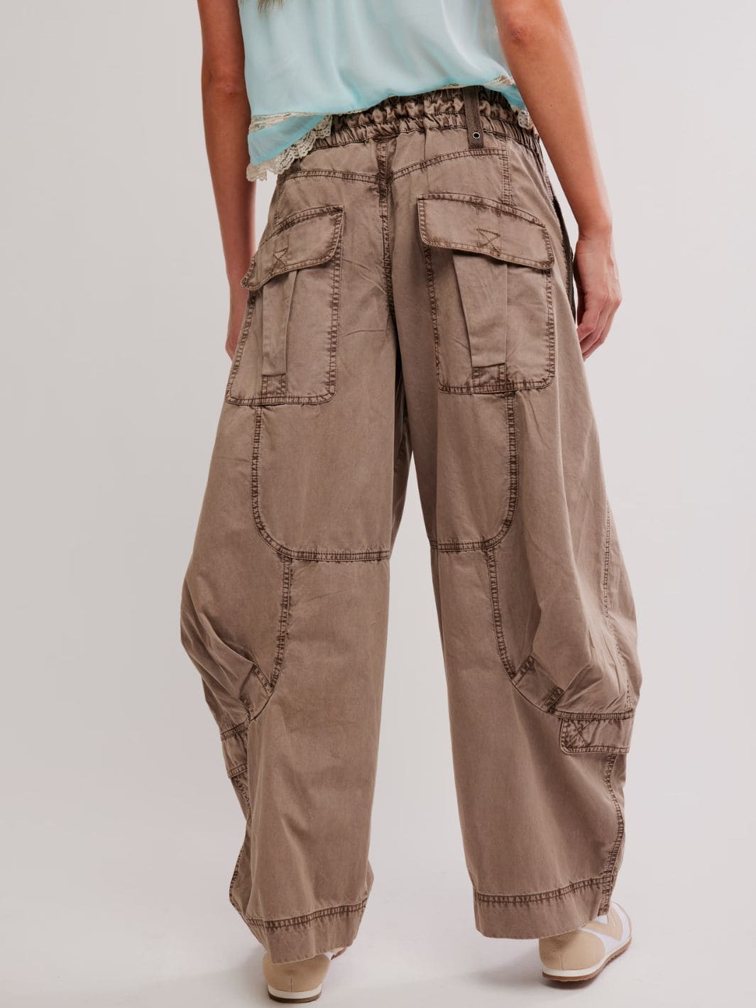Free People We the Free Onset Cargo Pants in Dusted Cocoa | Twentyseven Toronto