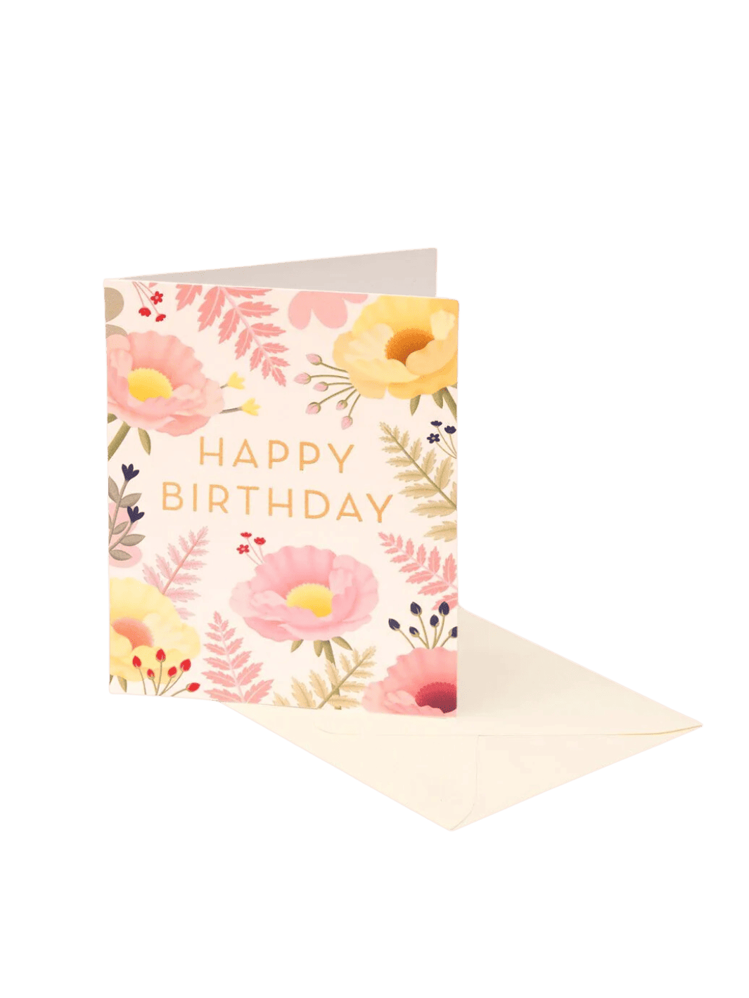 Clap Clap Design Oriental Poppy Birthday Card | Twentyseven Toronto
