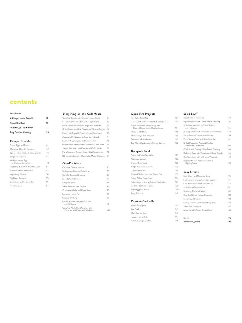 Out There: A Camper Cookbook: Recipes from the Wild by Lee Kalpakis | Twentyseven Toronto