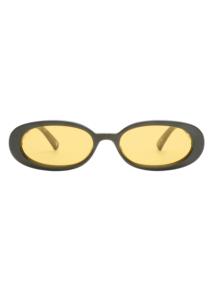 Le Specs Sunglasses Outta Love - Black Mustard Mono | Twentyseven Toronto