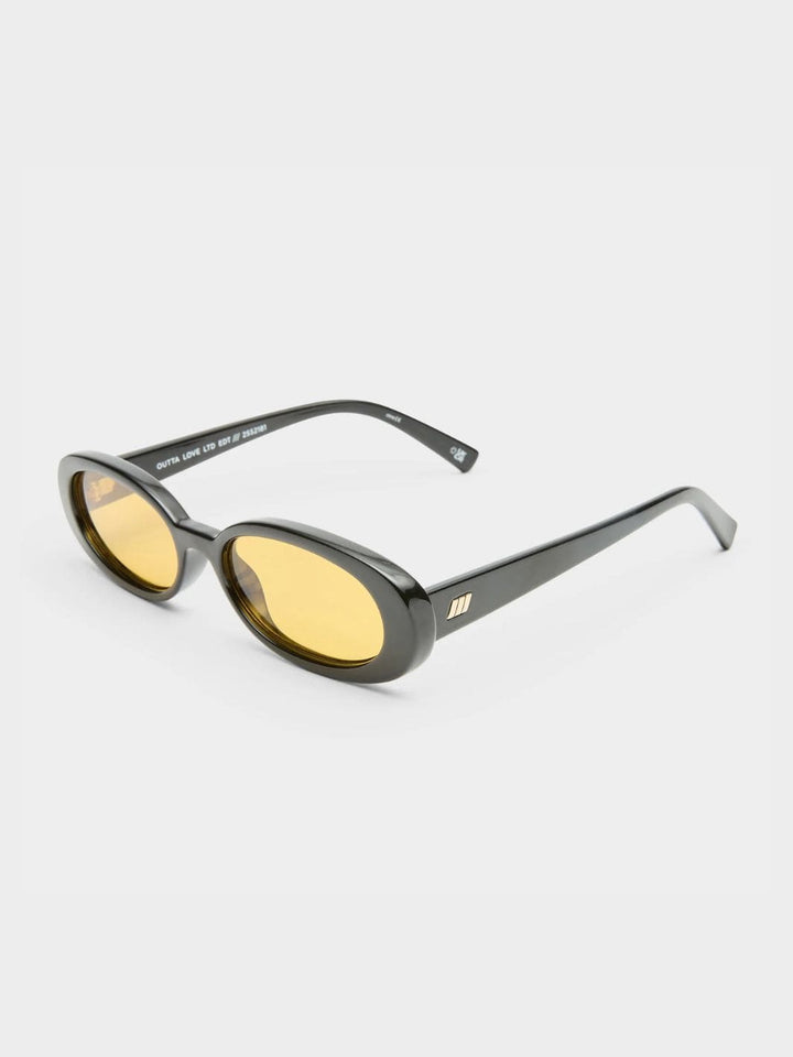 Le Specs Sunglasses Outta Love - Black Mustard Mono | Twentyseven Toronto