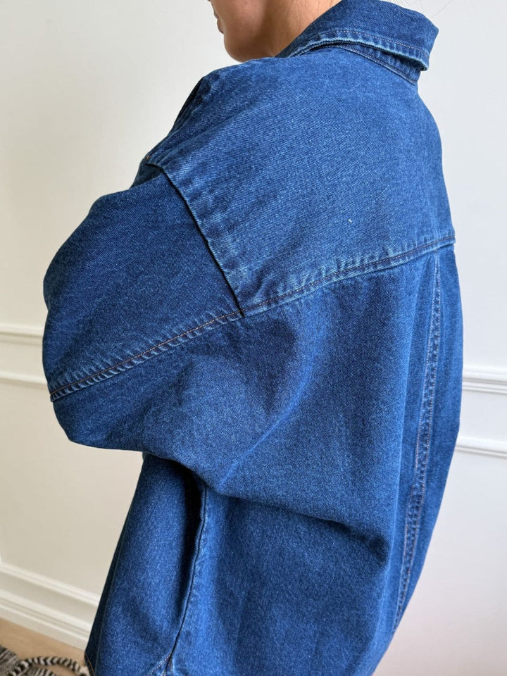 Le Bon Shoppe Owen Shirt in Dark Denim | Twentyseven Toronto