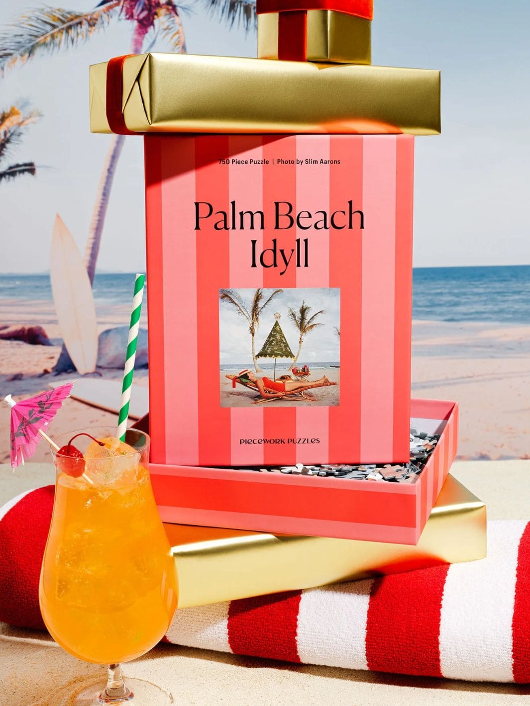 Piecework Puzzles Palm Beach Idyll - 750 Piece Puzzles | Twentyseven Toronto