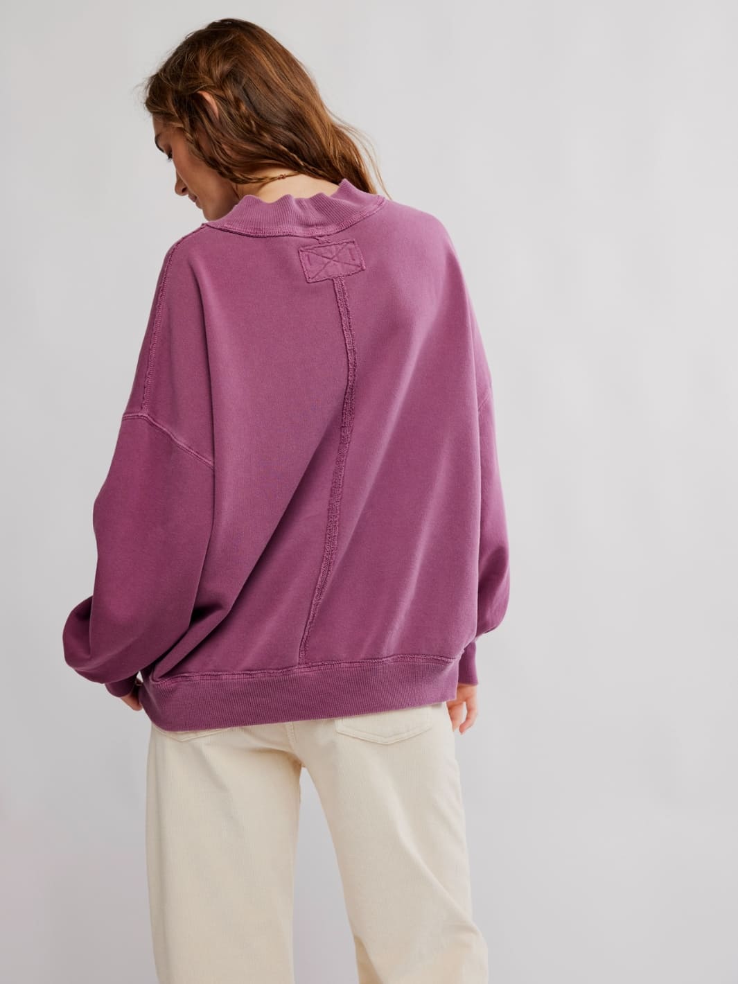 Free People We the Free Palm Springs Pullover in Damson | Twentyseven Toronto