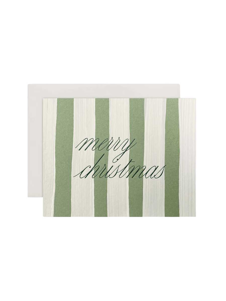 Moglea Palma Christmas Stripe Card  | Twentyseven Toronto