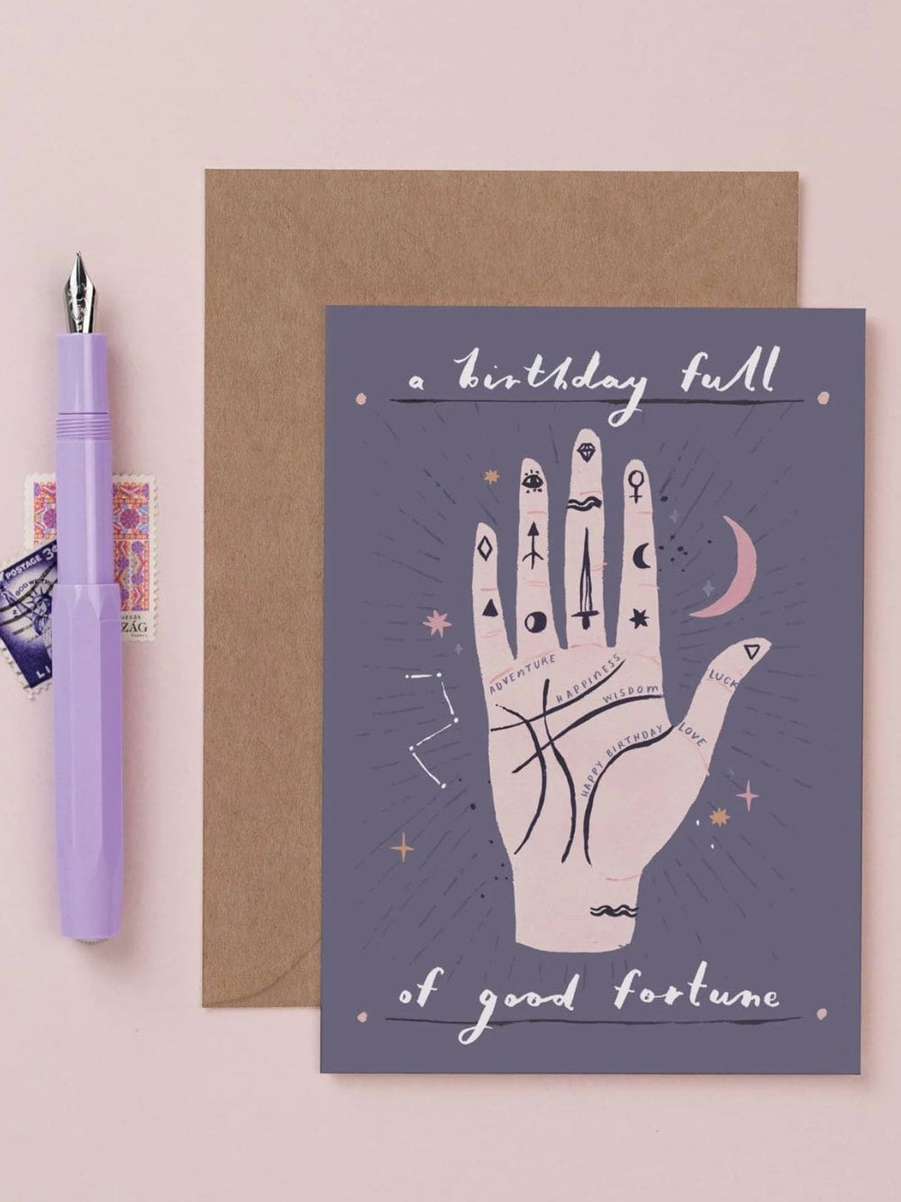Sister Paper Co. Palmistry Birthday Card | Birthday Cards | Greeting Cards | Twentyseven Toronto