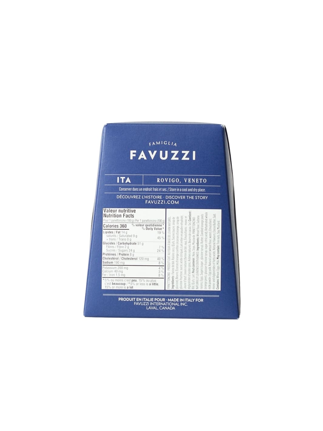 Favuzzi Panettoncino Classico 100g | Twentyseven Toronto