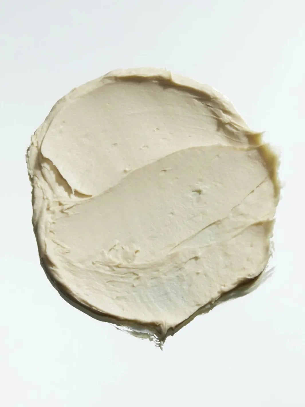 Light green cream swatch of 'Perfect Mess' Soft Matt Styling Clay by Sam McKnight on a white background, 50ml | Twentyseven Toronto