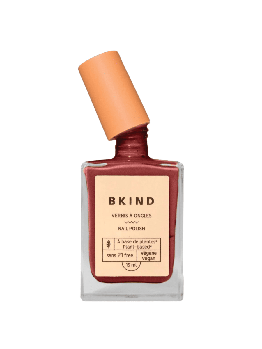 BKIND Vegan & 21-free Nail Polish - Petite-Bourgogne | Twentyseven Toronto