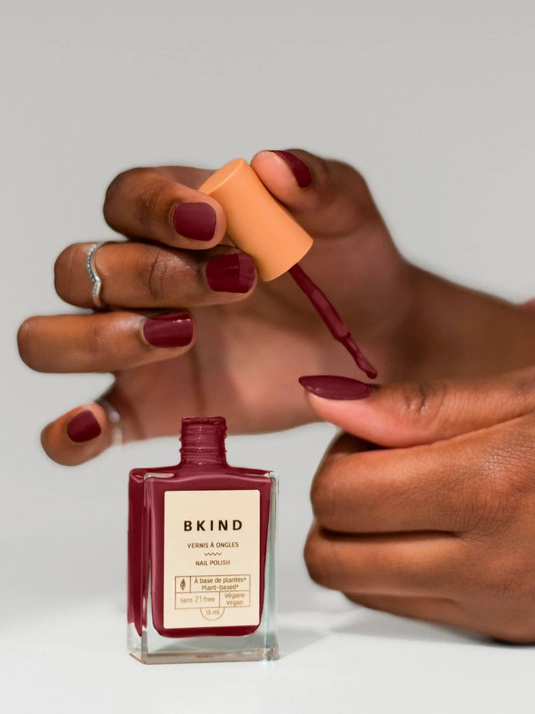 BKIND Vegan & 21-free Nail Polish - Petite-Bourgogne | Twentyseven Toronto