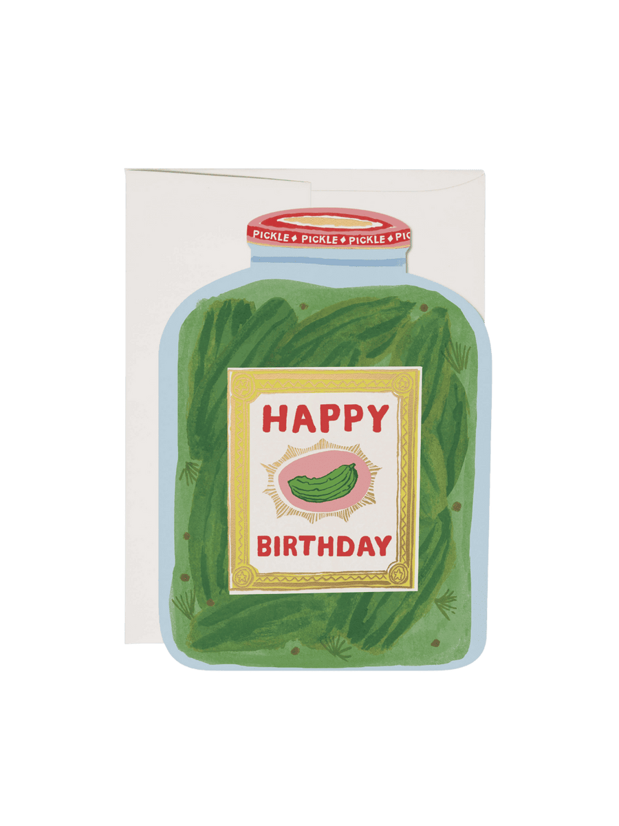 Red Cap Cards Pickle Birthday Card by Danielle Kroll | Twentyseven Toronto