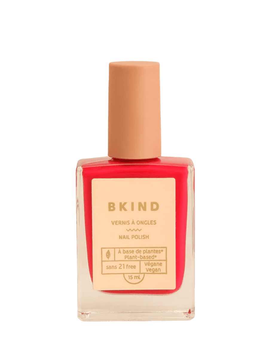 BKIND Vegan & 21 FREE Nail Polish - Pink Beet Latté | Twentyseven Toronto