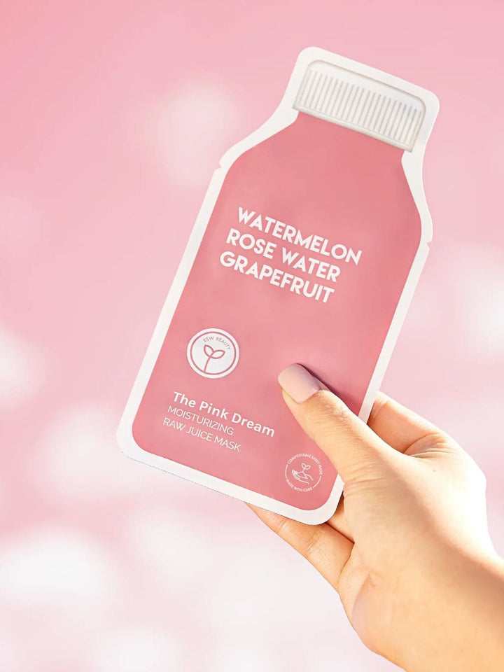 ESW Beauty The Pink Dream Moisturizing Raw Juice Sheet Mask | Twentyseven Toronto