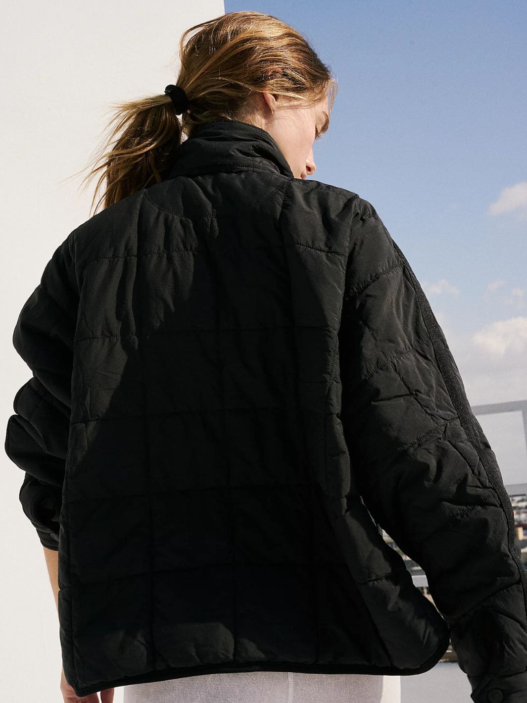 Free People Pippa Packable Puffer Jacket - Black | Twentyseven Toronto