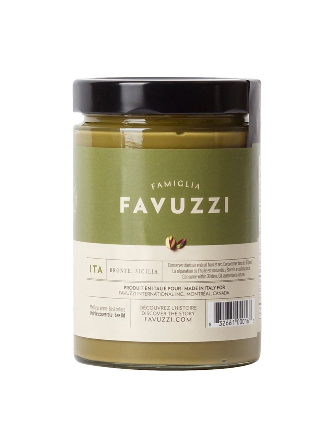 Favuzzi Pistachio Cream 600g | Twentyseven Toronto