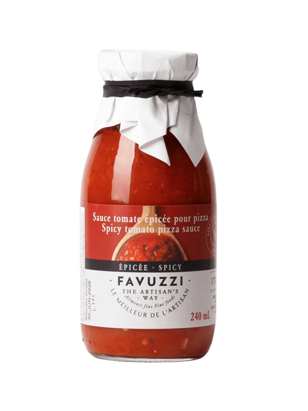 Favuzzi Pizza Sauce 240ml | Twentyseven Toronto