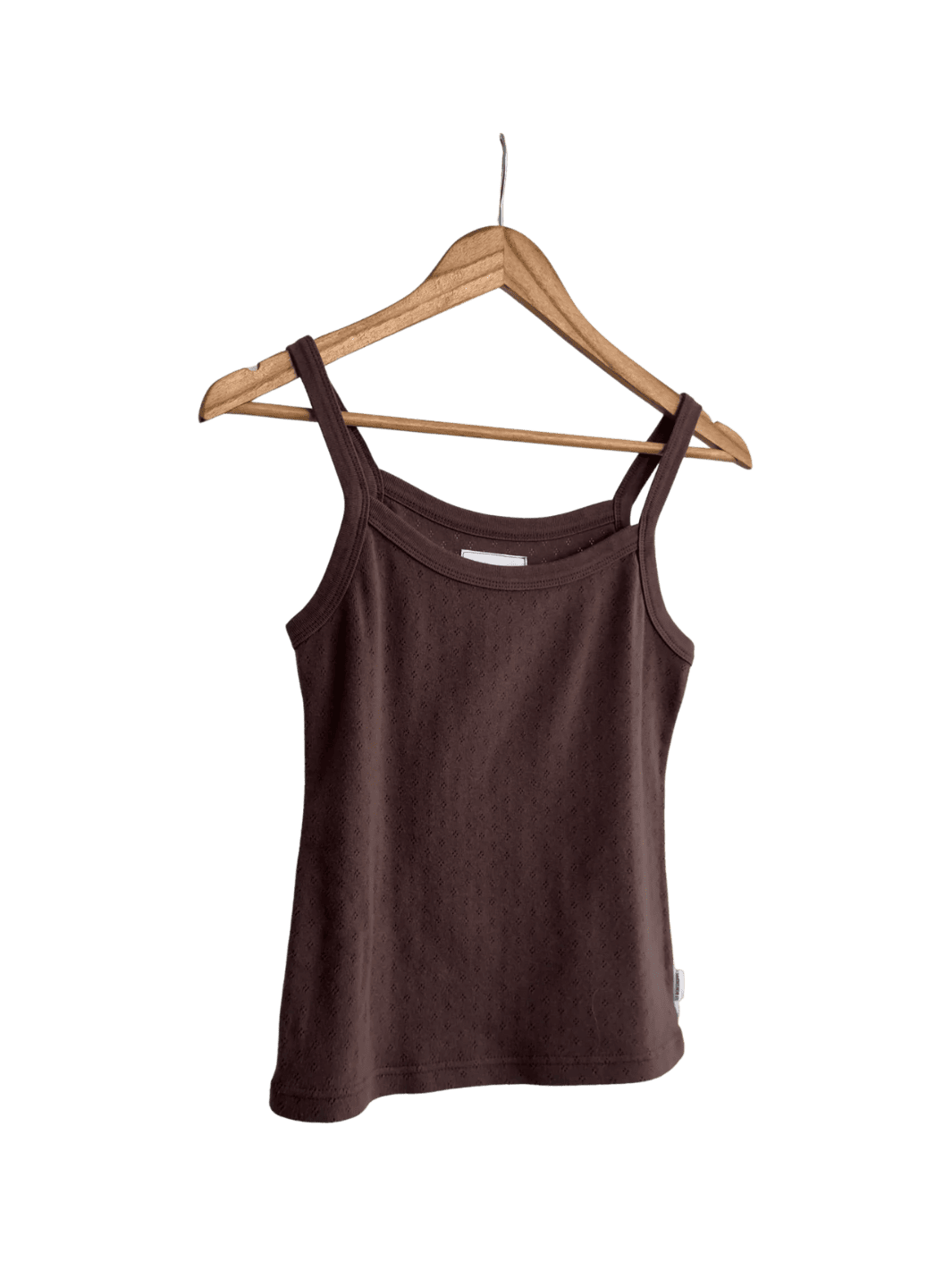 Le Bon Shoppe Pointelle Eve Cami in Chocolate | Twentyseven Toronto