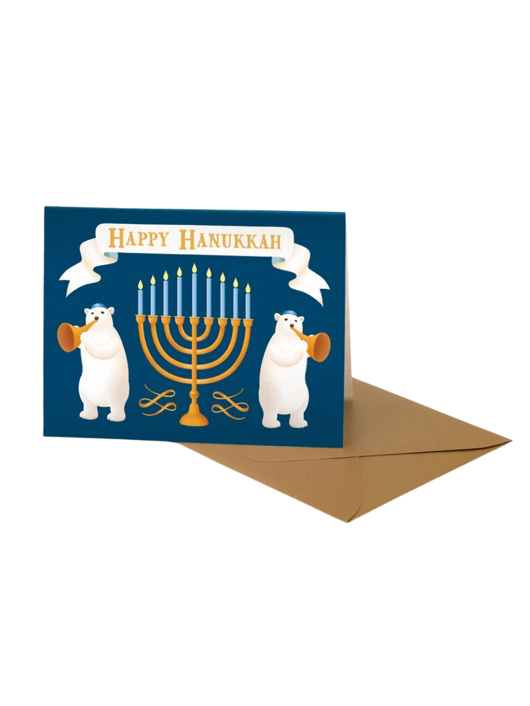 Clap Clap Design Polar Bears Hanukkah Card | Twentyseven Toronto