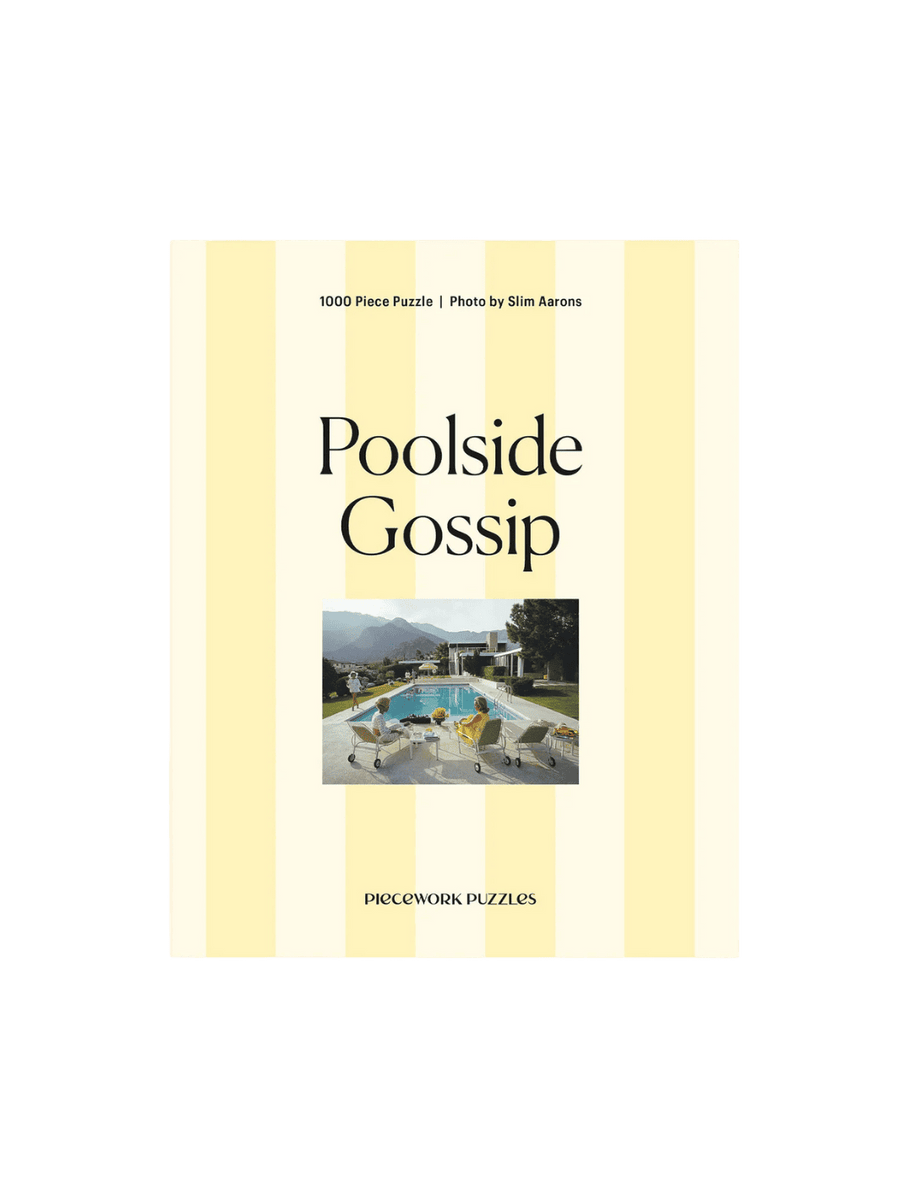 Piecework Puzzles Poolside Gossip - Slim Aarons Collab - 1000 Piece Puzzle | Twentyseven Toronto