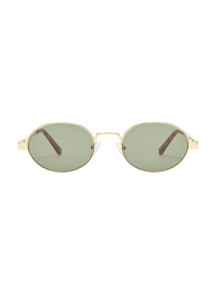 Le Specs Poseidon Deux Sunglasses in Gold Khaki Mono | Twentyseven Toronto