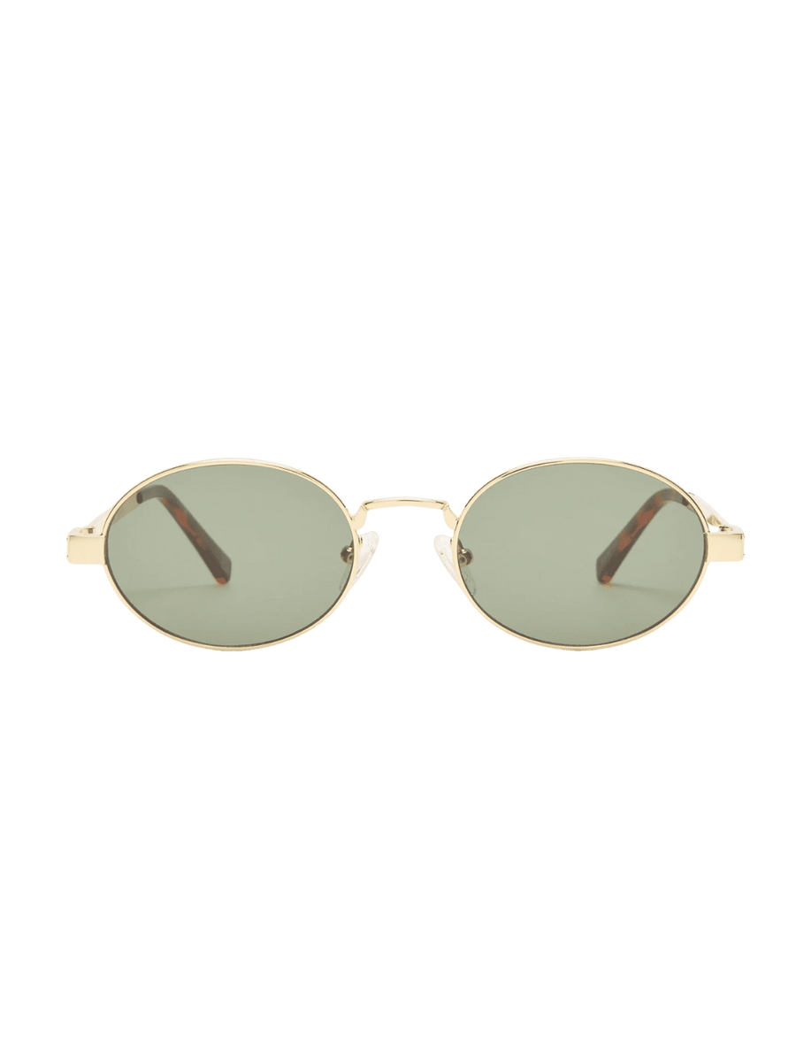 Le Specs Poseidon Deux Sunglasses in Gold Khaki Mono | Twentyseven Toronto
