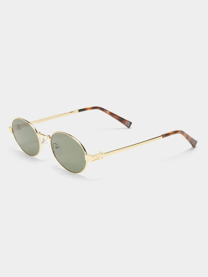 Le Specs Poseidon Deux Sunglasses in Gold Khaki Mono | Twentyseven Toronto