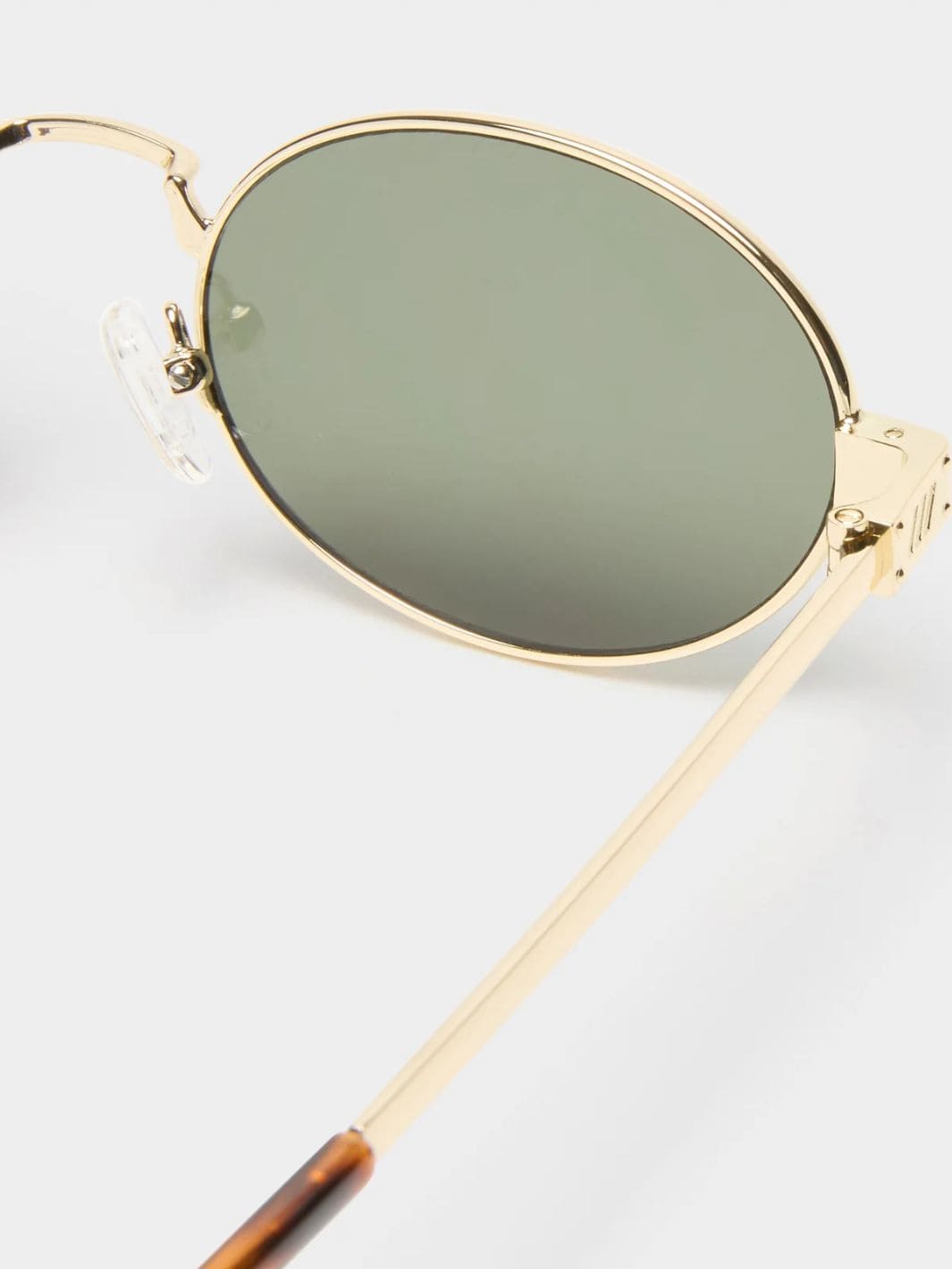 Le Specs Poseidon Deux Sunglasses in Gold Khaki Mono | Twentyseven Toronto