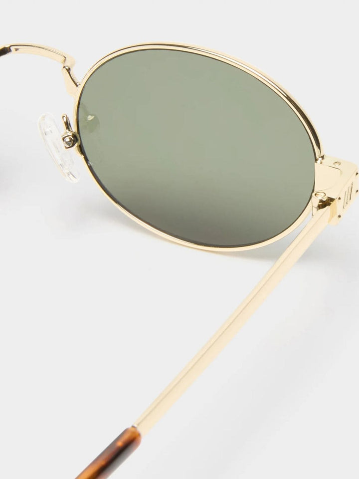 Le Specs Poseidon Deux Sunglasses in Gold Khaki Mono | Twentyseven Toronto
