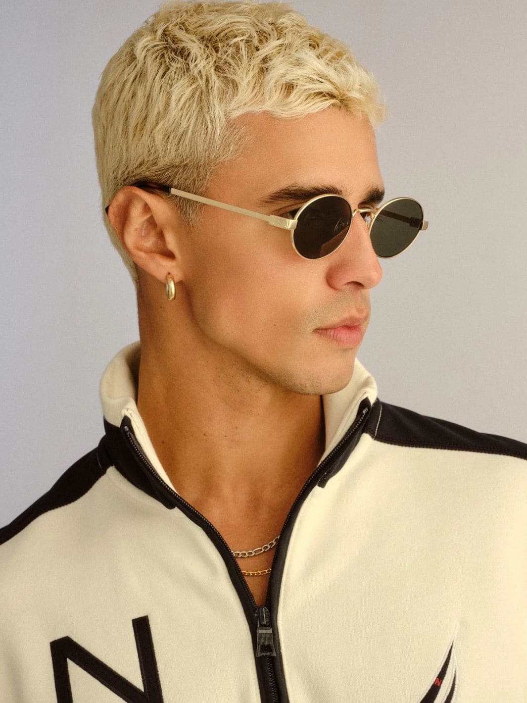 Le Specs Poseidon Deux Sunglasses in Gold Khaki Mono | Twentyseven Toronto