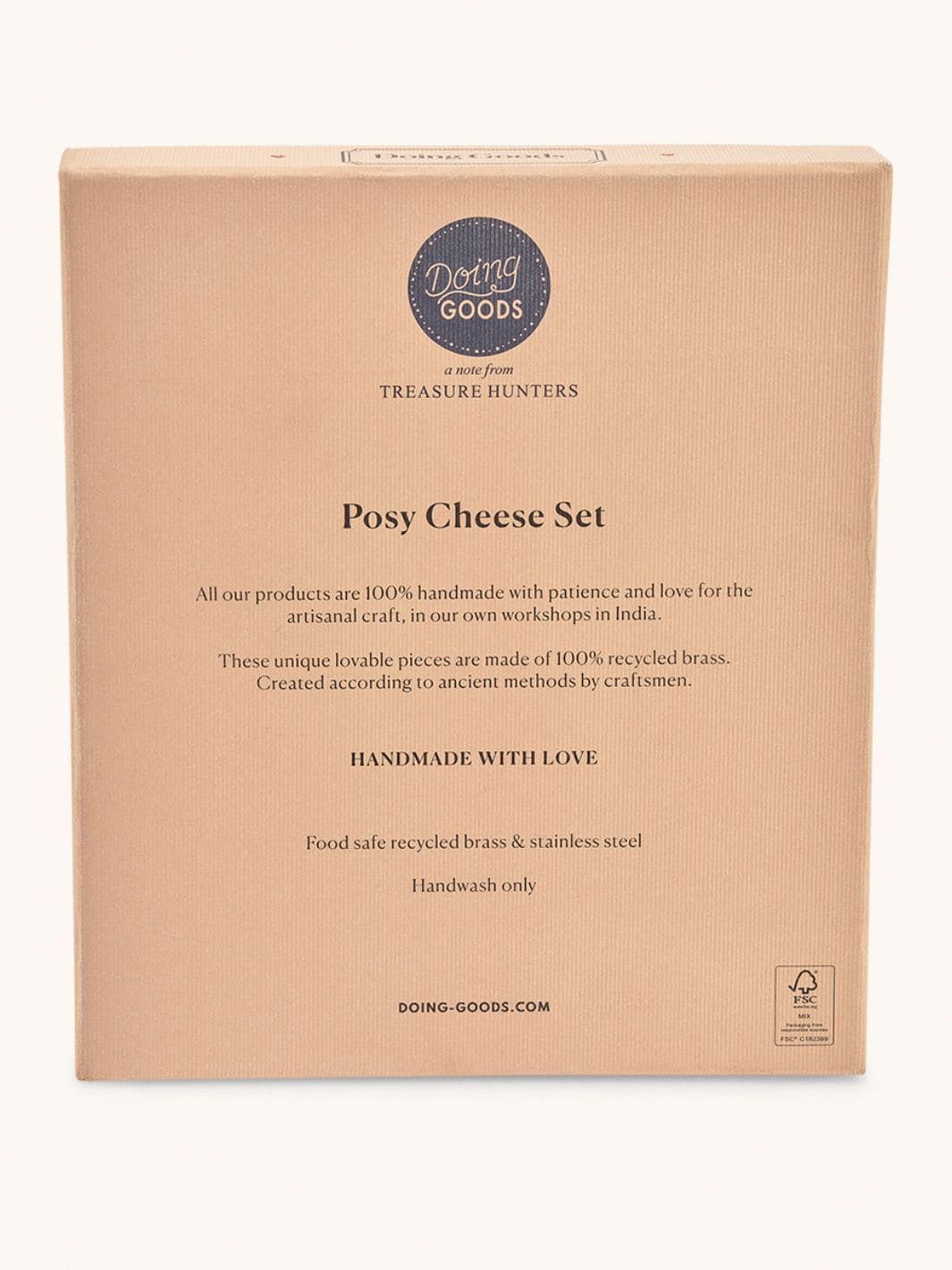 Doing Goods Posy Cheese Set Giftbox | Twentyseven Toronto