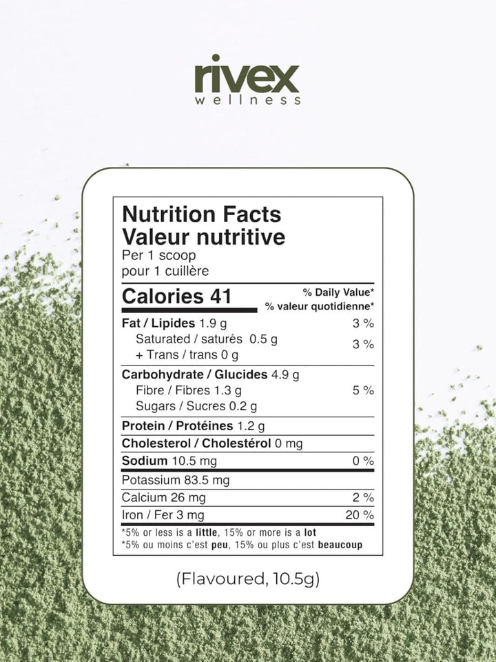 Rivex Wellness Prebiotic Greens - Mixed Berries 315g | Twentyseven Toronto