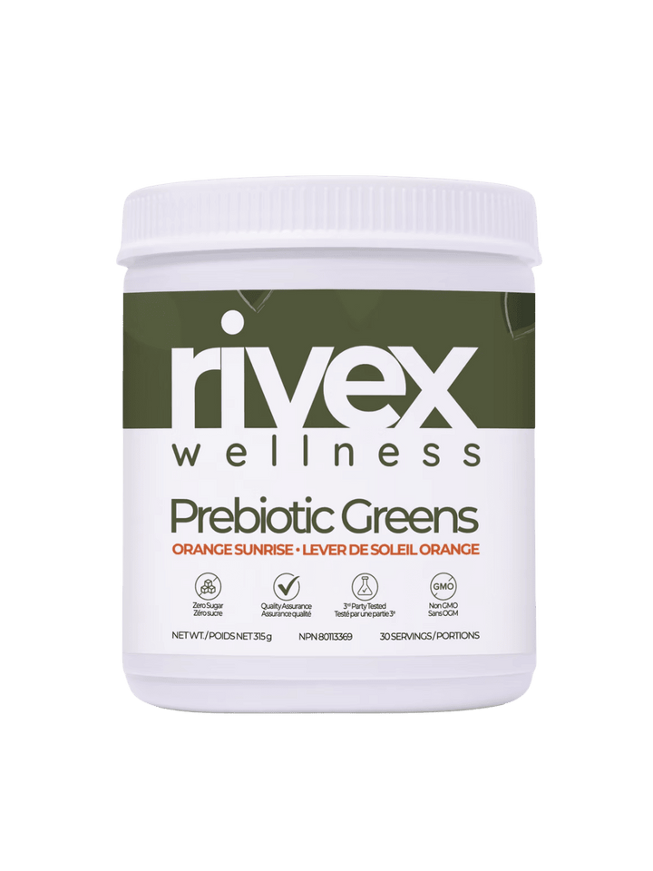 Rivex Wellness Prebiotic Greens - Orange Sunrise 315g | Twentyseven Toronto