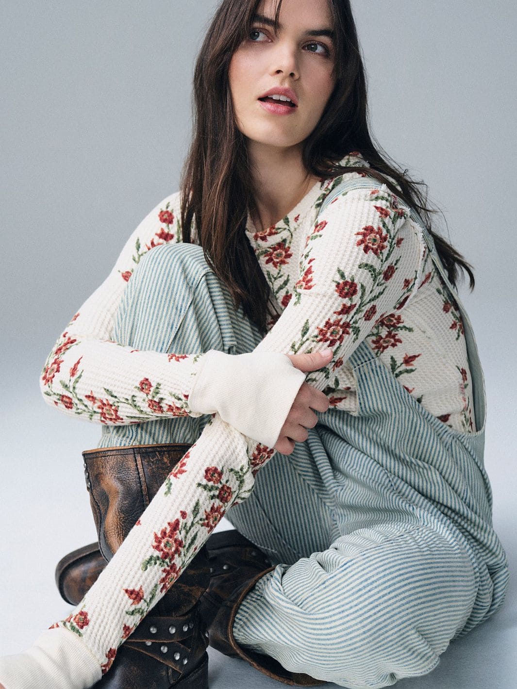 Free People We the Free Pretty Little Thermal in Sand Combo Folk Vine | Twentyseven Toronto