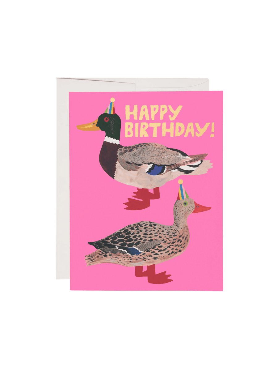 Red Cap Cards Quacky Birthday Greeting Card by Emily Isabella | Twentyseven Toronto