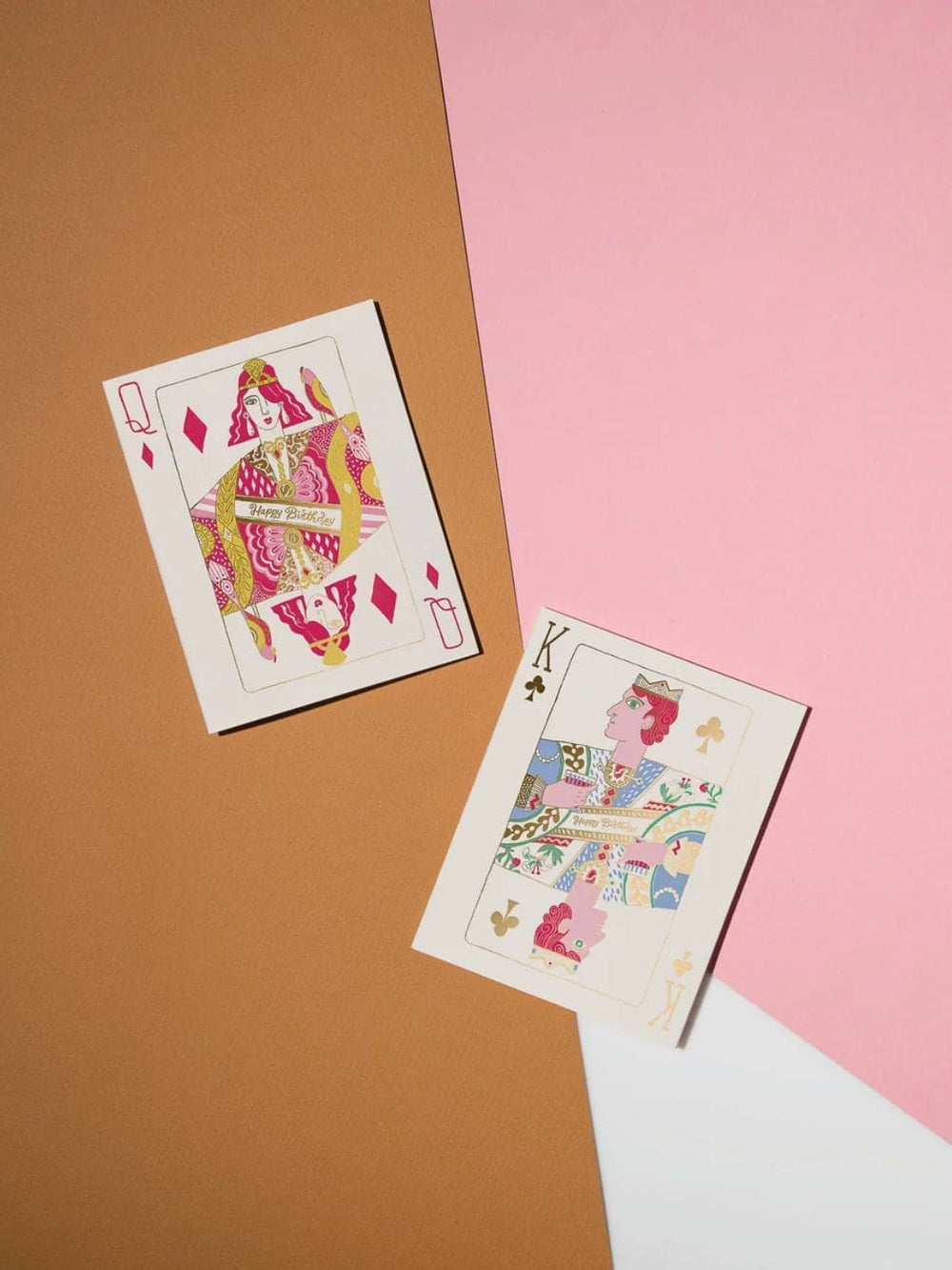 Red Cap Cards Queen of Diamonds Birthday Greeting Card by Danielle Kroll | Twentyseven Toronto