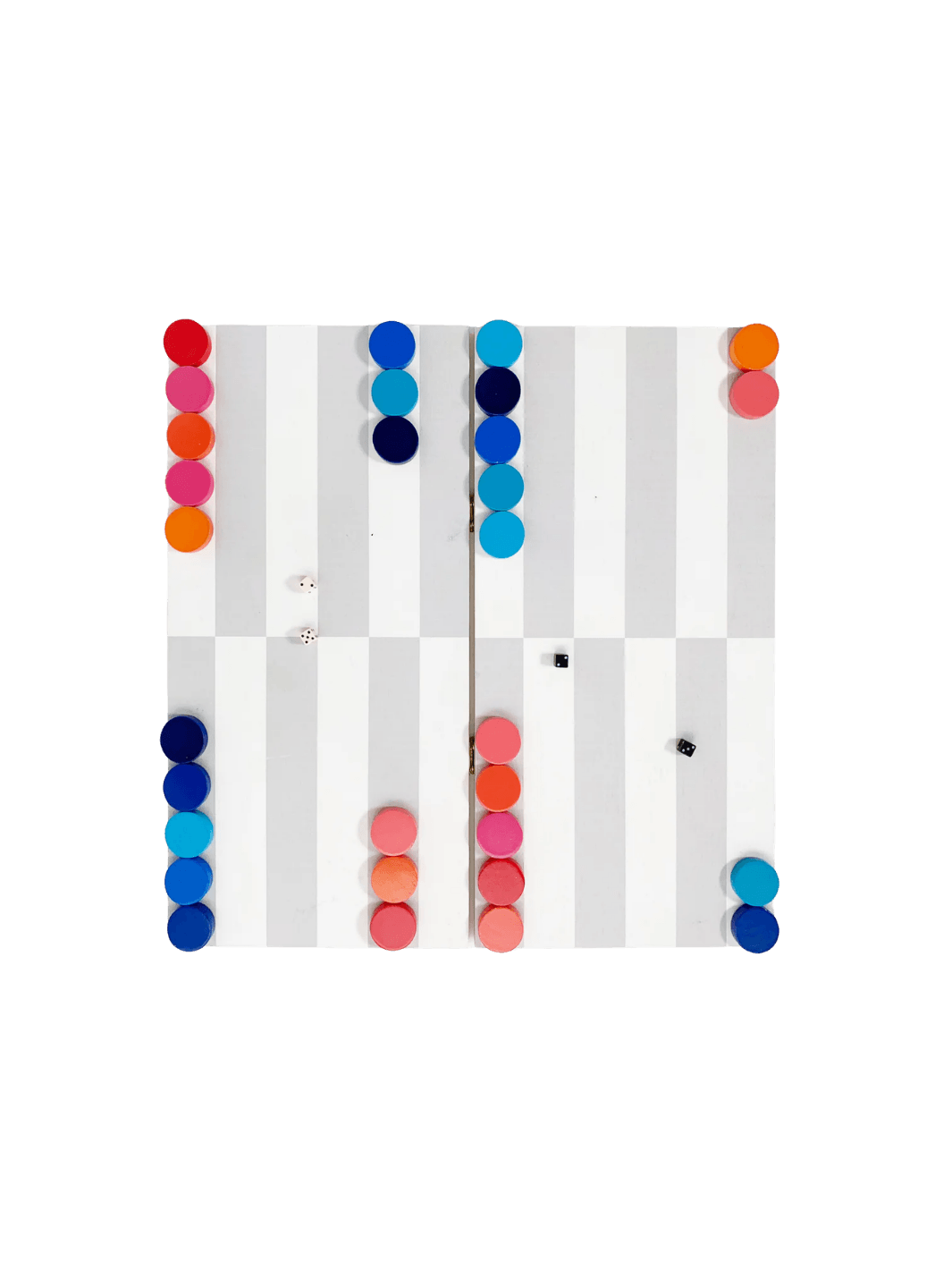 Backgammon - Multi Colour