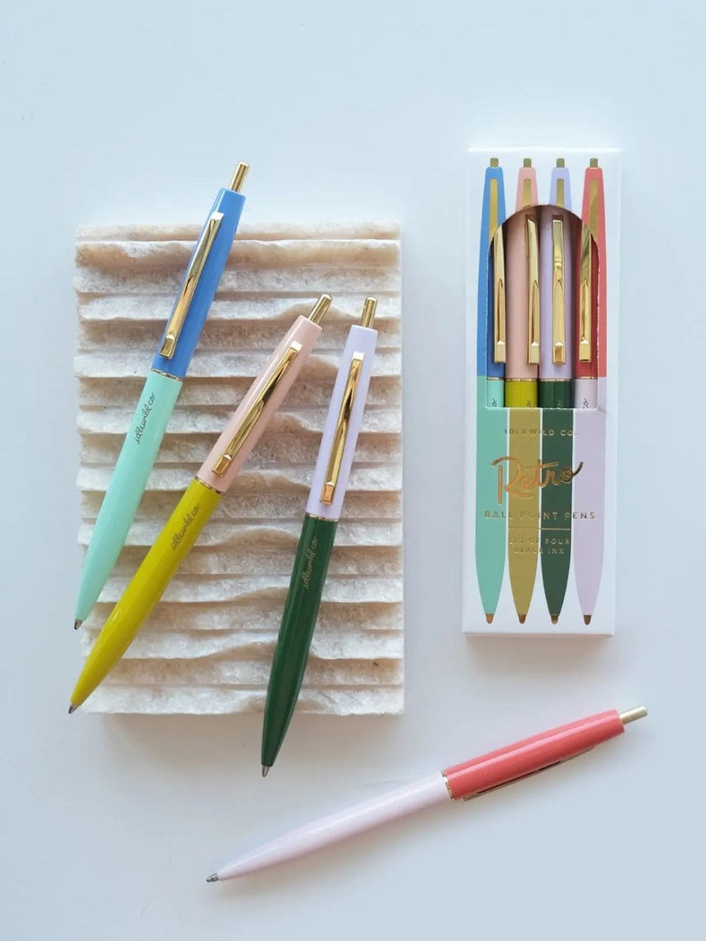 Idlewild Co. Rainbow Retro Pen Set | Twentyseven Toronto