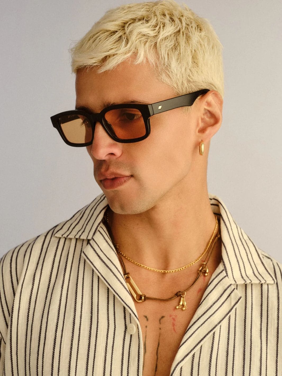 Le Specs Recarmito Sunglasses in Black Mustard | Twentyseven Toronto