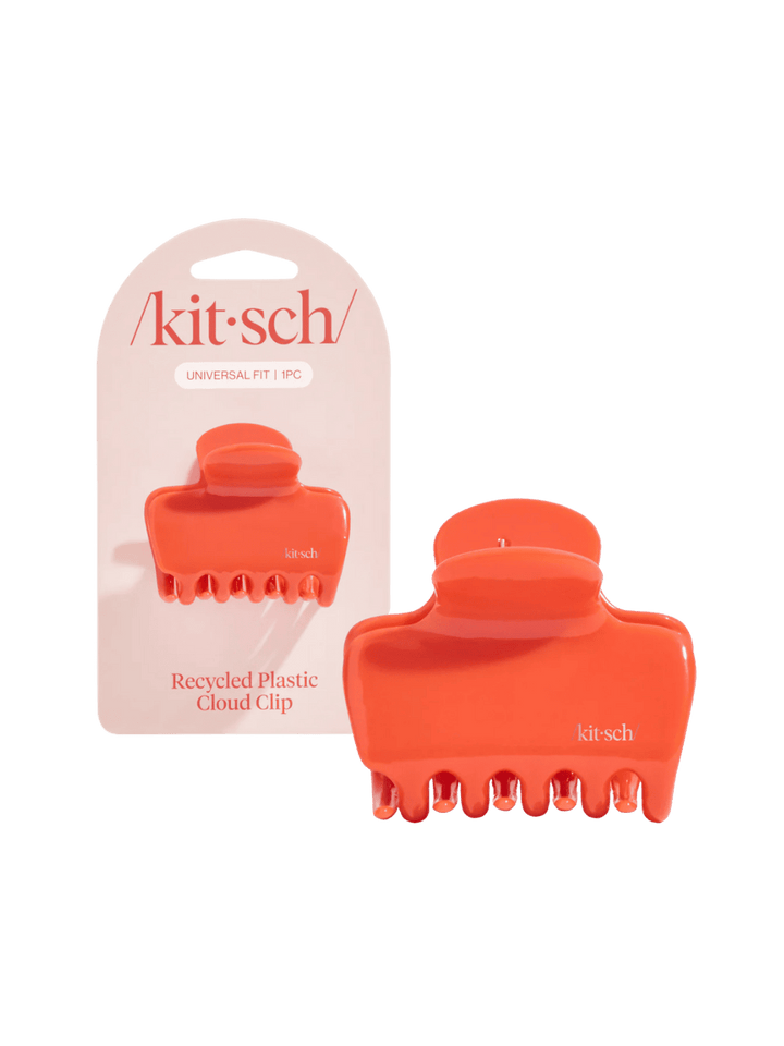 KITSCH Recycled Plastic Medium Cloud Clip in Cherry | Twentyseven Toronto