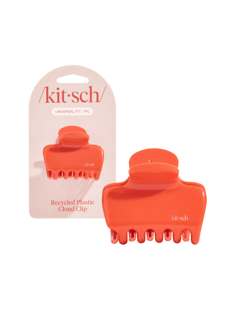 KITSCH Recycled Plastic Medium Cloud Clip in Cherry | Twentyseven Toronto