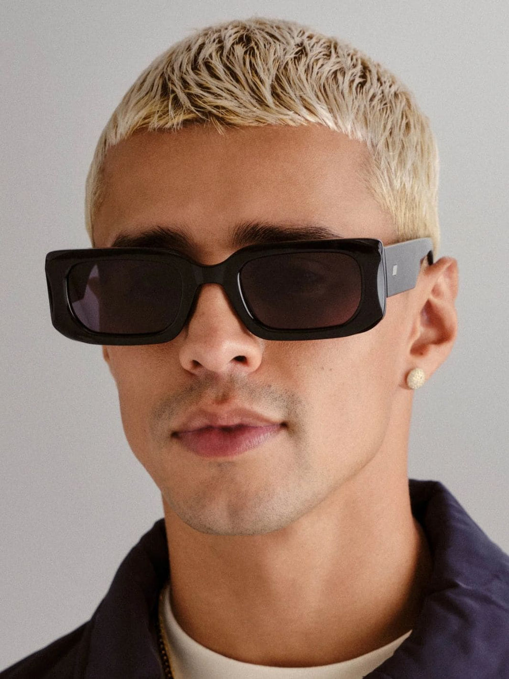 Le Specs Rippled Rebel Sunglasses in Black | Twentyseven Toronto