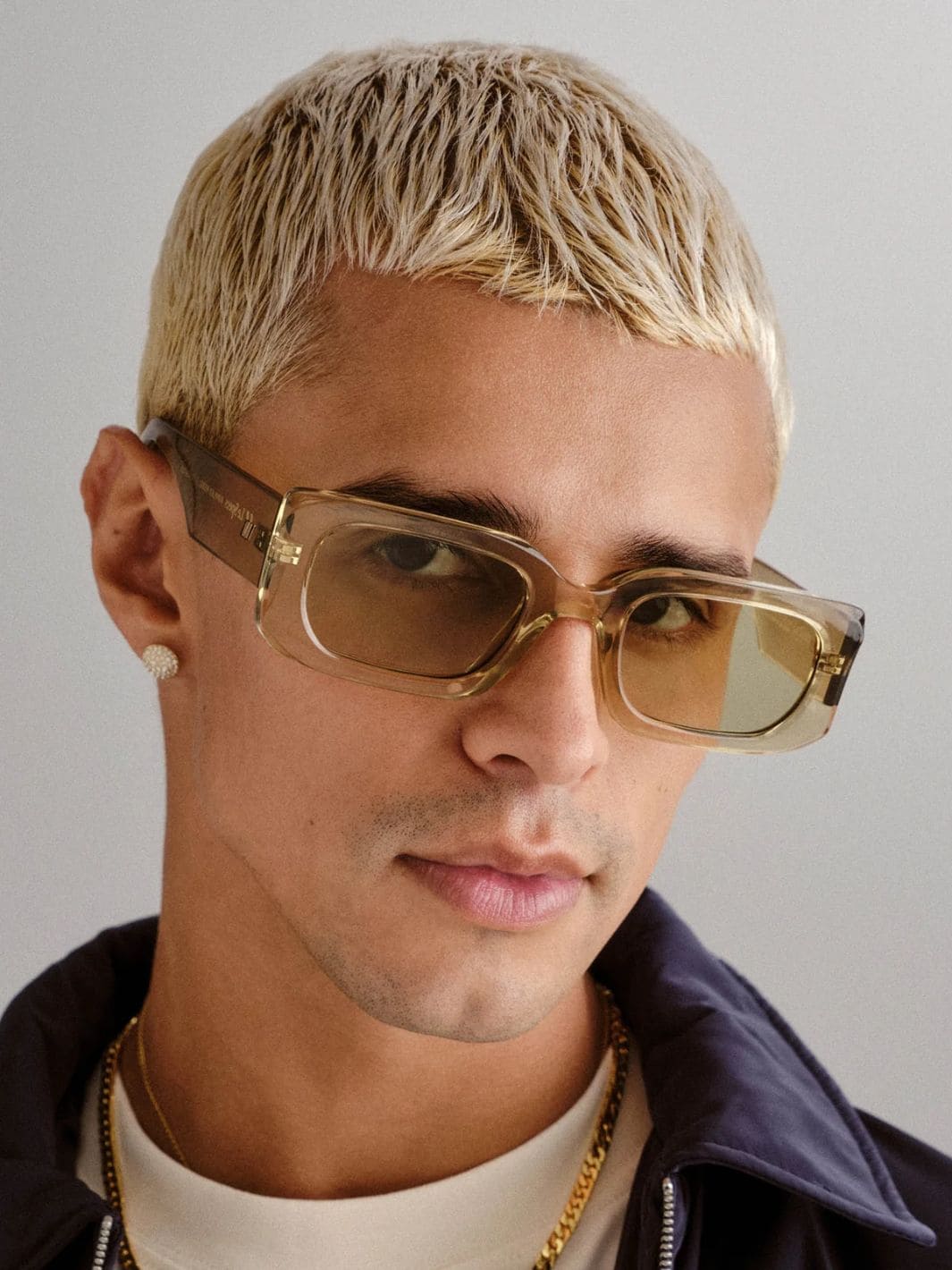 Le Specs Rippled Rebel Sunglasses in Olive Leaf / Sage Mono | Twentyseven Toronto